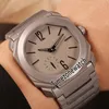Best Edition Octo Finissimo 102713 BGO40C14TTXTAUTO Titanium Steel 41mm Gray Dial Automatic Mens Watch 3 Styles Watches Timezonewatch E11a1