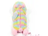 Lovely Rainbow Alpaca Pencil Case Cute Lovely Plush Doll Pen Bag Stationery Organizer Pencil Pouch DC093