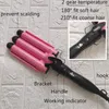 Professionelles Keramik -Dreifach -Barrel -Curling Iron Perm Styling -Werkzeug Haare Stickoiu4095150