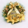 Christmas Decorations 2021 Tree Topper Xmas Party Doorwall Door Hanging Decoration Wreath Window Ornament Garland Bell1