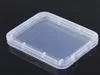 Minneskort CF-kortskydd Case Container Tool Plast Transparent Lagring Lätt att bära