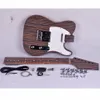 Kit per chitarra elettrica fai -da -te zebrawood corpo e collo tl style017484241