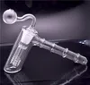 Vente chaude Bong En Verre Verre Bubbler Bong À Eau Marteau 6 Bras Par Percolateur Tuyau De Brûleur À Huile En Verre Bong Avec Tuyaux De Brûleur À Huile Mâle De 18mm