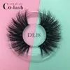 cílios 25mm Dramatic costume caixa Mink cílios Grosso Super pestanas falsas longas High Volume Mink Lashes macias