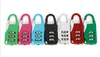 3 Digit Number Combination Keyed Padlocks Password Lock Zinc Alloy Security Suitcase Luggage Coded Cabinet Mini Locker Padlock hot sell