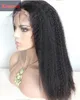 2024 New Fashion Full Lace Human Hair Wigs 페루 키아 변태 스트레이트 글루 이즈 프론트 흑인 여성 824 인치