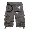Летние мужские Camo Cargo шорты хлопка военный камуфляж мужской Jogger доска шорты мужчины мода размер одежды 29-40