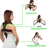 Brace Support Ceinture Réglable Dos Posture Correcteur Clavicule Épine Dorsale Épaule Lombaire Posture Correction Corps Soutien Correcteur