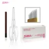 eyebrow makeup kit with stencil