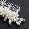 Moda Luksusowy Nowożeńcy Włosy Biżuteria Handmade Rhinestone Hair Grzebień Trendy Kobiety Bridal Wedding Akcesoria