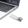 Darmowe niestandardowe logo Metalowe USB Pen Drive 32GB 64 GB 32 GB 16 GB 4 GB U Dysk 2.0 / 3.0 Przechowywanie High-Speed ​​USB Flash Drive 128GB Prezent Mini