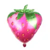 Ballons en aluminium fruits fraises pastèque, ballons à hélium décoratifs pour fête d'anniversaire et d'été, jouet pour enfants, fournitures cadeaux