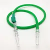 Accessorio per fumo Torcia a LED Narghilè in silicone Tubo flessibile per shisha per fumare con bocchino acrilico8363271