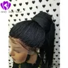 250% Dichte Cornrow Straight Brasilian Twist geflochten