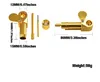 Новые металлические трубы латунные трубы чистое золото
