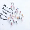 Cool Handmade Capsules Colorful Humanoid Fun Dangle Earrings Female Creative Candy Earring Personality Funny Jewelry Gift