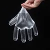 100pcs/set Food Plastic Gloves Disposable Gloves For Restaurant Kitchen BBQ Eco-friendly Food Gloves Fruit Vegetable Glove DBC BH3299