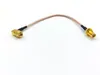 100PCS SMA right angle male plug to SMA female with nut pigtail RG316 cable 15CM