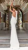 Seksowna Syrenka Prosta Suknia ślubna 2020 Suknie ślubne SHORN Elegancka Backless Bride Dress Vestido de Noiva