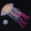 Silicone Artificial Jellyfish Glow In The Dark Swim Fish Tank Aquarium Decoration Accessorie5979840