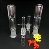 High Quality Mini Micro Kit with Quartz nail Tip 14mm 18mm Mini Glass Recycling oil rigs Recycle Bong