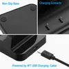 För Xbox One/One X Dual Controller Charger High Speed ​​Docking Charging Station Dual Slot med 2st uppladdningsbara batteripaket