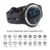 E07 Smart Watch Bluetooth 40 OLED GPS Sports PedaMeter Fitness Tracker Waterproof Smart Armband för Android iOS Phone Watch1312467