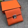 2020 new short wallet fashion women genuine leather Fashion wallet all colors High quality 331g