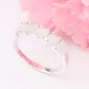 10 Pcs / Lot Luckyshine Engagement jewelry Round White Fire Opal Gems Silver 925 stamp Russia Canada USA Rings jewelry