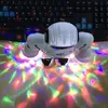 Foreign trade electric dancing robot toy LED light music dazzle dance robot cross-border toy model puzzle