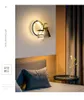 AWSIaiton Modern luzes LED Lâmpada de parede para sala de estar quarto lâmpada de cabeceira corredor corredor varanda do quarto roupas Lâmpada de parede planta