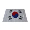 3x5ft韓国の国旗ポリエステル生地安く150×90cm国の飛んでいる吊り下げ、安全パック、無料の速い船積み