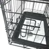 2021 20 "Pet Cat Rabbit Folding Steel Crate Animal PlayPen Wire Metal Bird Cages