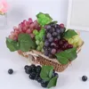 Frutta artificiale 10 pezzi Uva artificiale Frutta finta in plastica fai-da-te Decorazione natalizia per la casa