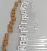 Plastikowa rura testowa z korkowym Korek 4-calowy 15x100mm 11ml Clear, Cork Cork zatwierdzony, Pack 100, cały rozmiar dostępny w naszym sklepie