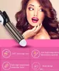 Tre-in-One Hair Straightener Curling Irons Rätning Korrugering Kort Curling Styling Verktyg Fries Hårfärgare Gratis frakt