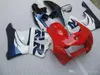 Carénages rouge blanc bleu pour Honda CBR900RR CBR919 1998 1999 kit de carénage CBR919RR 98 99 QR64