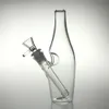 7 pouces verre bécher bong avec 14mm femelle narguilés en bas mâle bol épais bouteille dab plate-forme eau bongs recycleur plates-formes moyennes