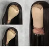 Ludzkie peruki włosy koronkowe przednie ludzkie peruki 44 Koronkowe zamykanie peruki Brazylijskie proste włosy dla czarnych kobiet Fairgreat Lace Frontal2421200