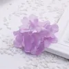 20pcs artificial silk decorative hydrangea heads simulation DIY flower head silk flower for wedding home decoration