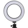 Lightdow Dim LED Studio Kamera Halka Işık Fotoğraf Telefonu Video Işık Lambası Tripodlar Ile Selfie Sopa Halka Canon Nikon Kamera Için Işık