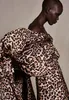 Ashi Studio 2020 Avondjurken Nieuwe Fashion Off Schouder Puffy Sleeve Jumpsuits Women Prom -jurken met lange treinrode loperjurk