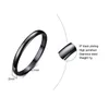 2mm Silver Ring Stainless Steel Wedding Brands Dome Men Women Plain Ring Classic Engagement Gifts