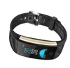 T20 Smart armband blodtryck Blood Oxygen Hjärtfrekvens Monitor Smart Watch Fitness Tracker Vattentät Smart Armbandsur för iPhone Android