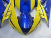 Injection molded bodywork fairing kit for HONDA CBR1000RR 06 07 yellow blue fairings CBR1000RR 2006 2007 OT20