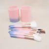 12pcs Makeup Brushes Set For Foundation Powder Eyeshadow Eyeliner Lip Highlighter Cosmetic Brush Tools With Plastic Box RRA1919