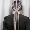 Design Quastenkette Stirnband mehr Ketten Trend Statement Haarband Haarband Frauen Party Haarzubehör Hip Hop Schmuck Schmuck