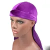 12 Colors New Unisex Men's Velvet Durags Bandana Turban Hat Wigs Doo Durag Biker Headwear Headband Pirate Hat Hair Accessories