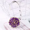 1pc Handbag Purse Hanger Folding Durable Table Hook Hang Holder Flower Shape chic portable fashion gift for girl creative8765527