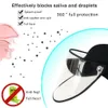 2020 UNISEX ANTISaliva Antisaliva Ochronna czapka baseballowa z tarczą twarzy przezroczystą osłonę Dad Hat Outdoor Cap Bawełna Regulowana SNA7903215